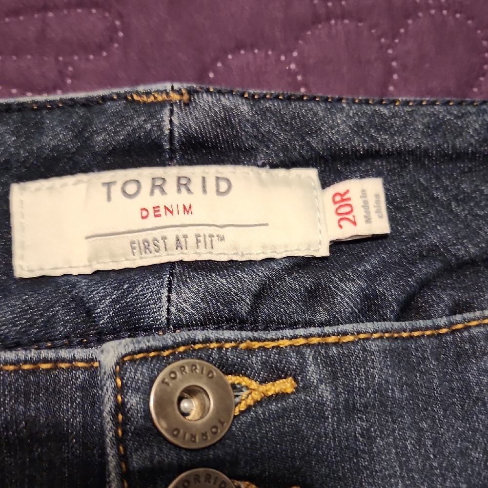 Torrid Dark Wash Denim Jeans